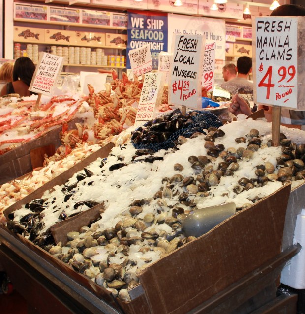 Fresh Seafood at Pike's Place Market