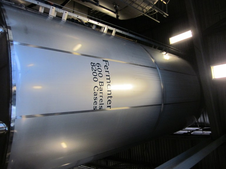 Fermenter at Full Sail Brewery - Hood River, OR