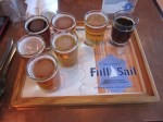 Beer Taster Tray at Full Sail Brewery