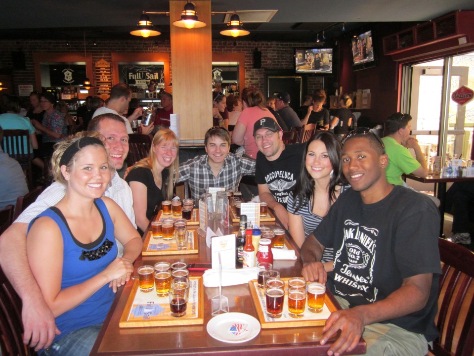 Brew Tour Group at Full Sail Brewery