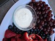 Fruit Dip and Berries