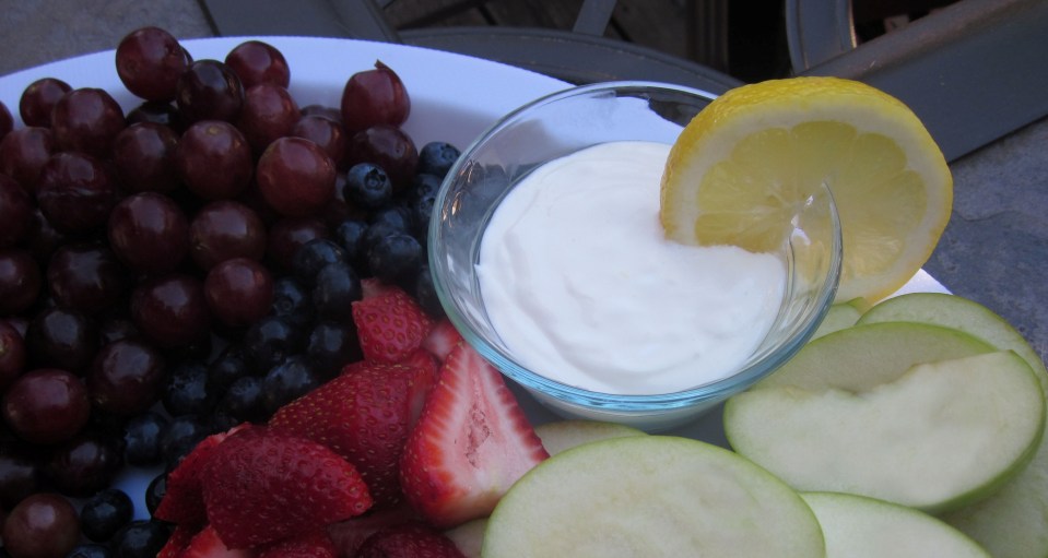 Lemon Fruit Dip
