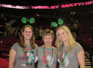 Blazers Game on St. Patricks Day