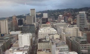 View from Portland City Grill