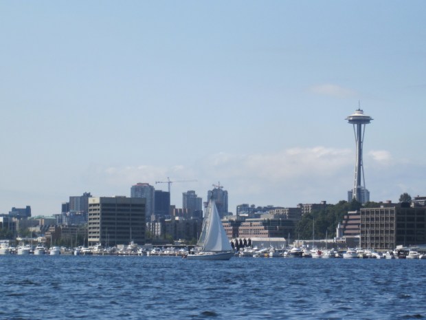 View from Seattle Duck Tour