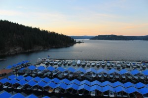 View from Coeur D'Alene Resort Room