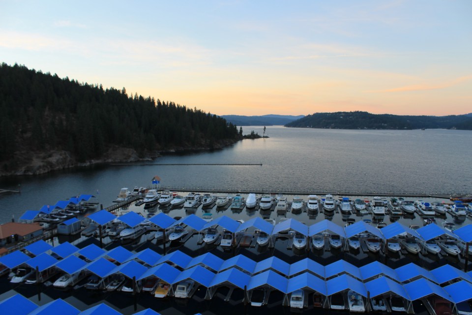 Lake Coeur D'Alene View From Our Room