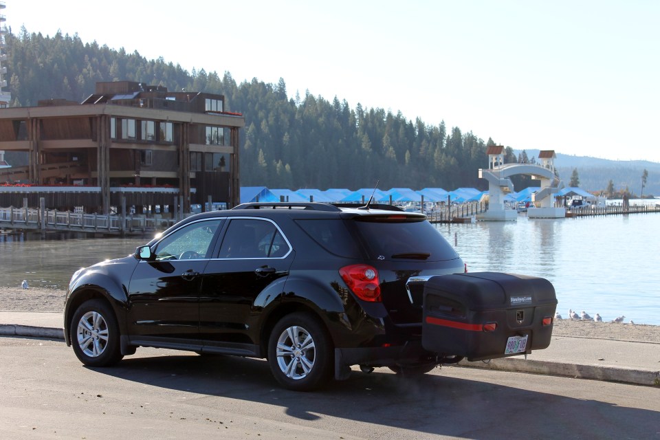 StowAway Hitch Cargo Carrier in Coeur d'Alene